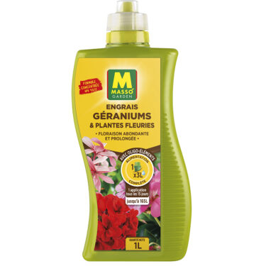 MASSO ENG LIQ GERANIUMS & PL.FLEURIES 1L