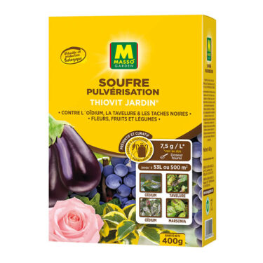 MASSO SOUFRE PULVE THIOVIT 400G UAB