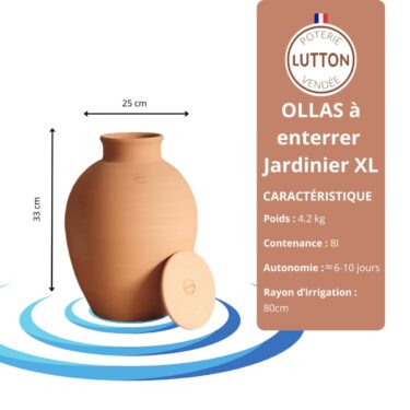 OLLAS A ENTERRER JARDINIER XL