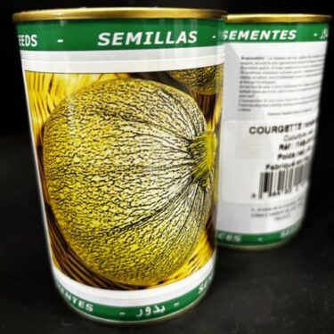 145 COURGETTE RONDE DE NICE BOITE 50G