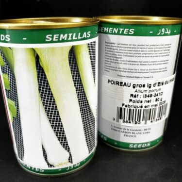 349 POIREAU GROS LONG D'ETE DU MIDI 2 BOITE 50G